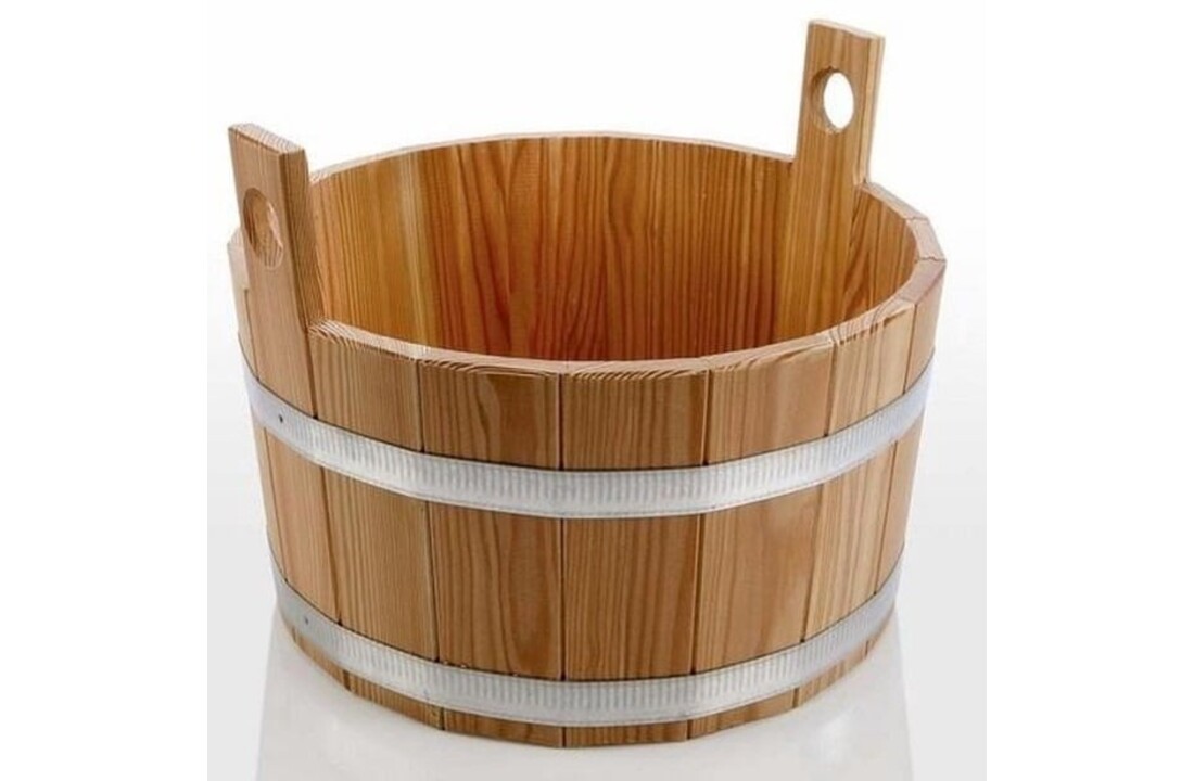 Sauna Voetenbak Lariks - Naturel