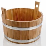 Sauna Voetenbak Lariks - Naturel