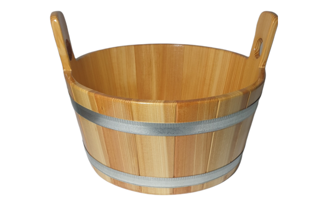 Sauna Voetenbak Lariks - Naturel