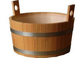 Voetenbak Lariks - 16 liter