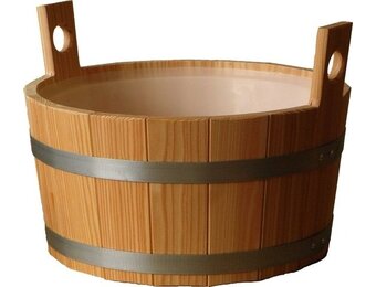 Voetenbak Lariks - 16 liter
