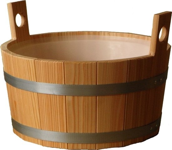 Voetenbak Lariks - 16 liter
