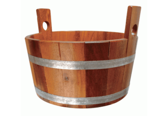 Voetenbak Kambala 16 liter, blank gelakt