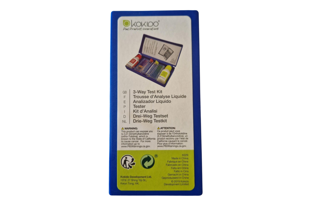 Kokido Pooltester pH en RX - Testset met vloeistof