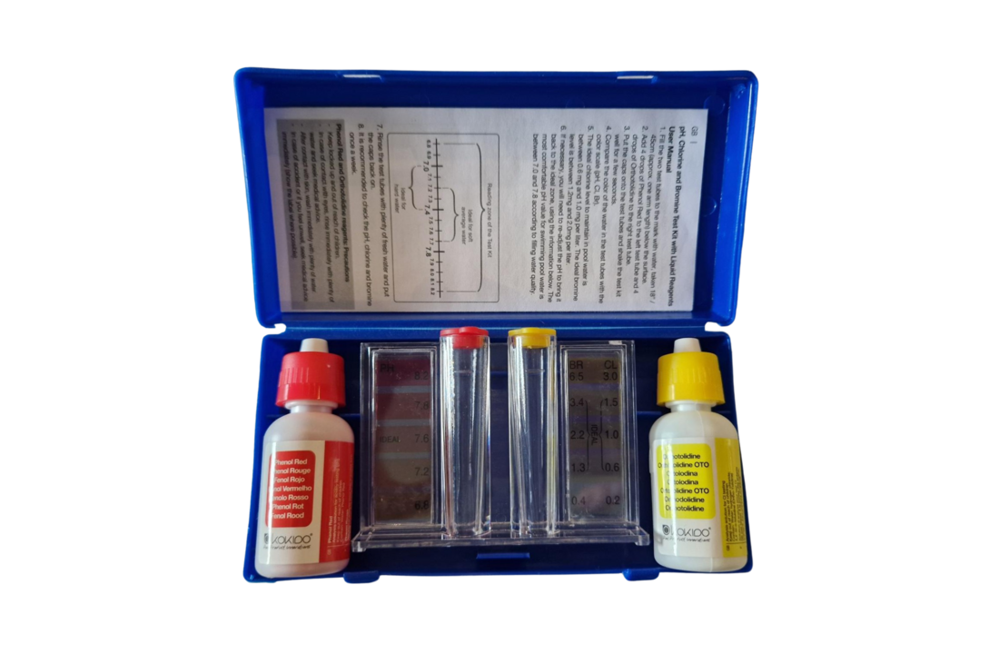 Kokido Pooltester pH en RX - Testset met vloeistof
