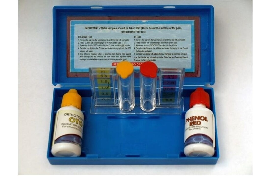 Kokido Pooltester pH en RX - Testset met vloeistof