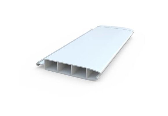 Aquadeck Zwembad Lamellen Kleur Wit PVC
