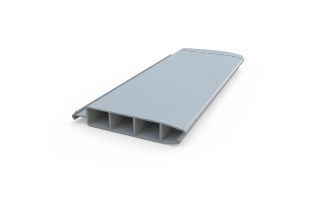 Aquadeck Zwembad Lamellen Kleur Grijs PVC