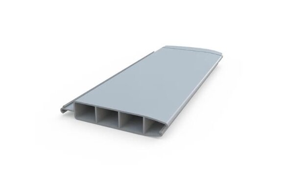 Aquadeck Zwembad Lamellen Kleur Grijs PVC