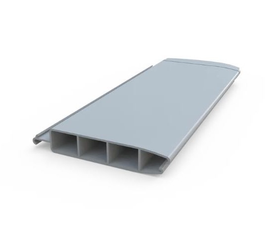 Aquadeck Zwembad Lamellen Kleur Grijs PVC