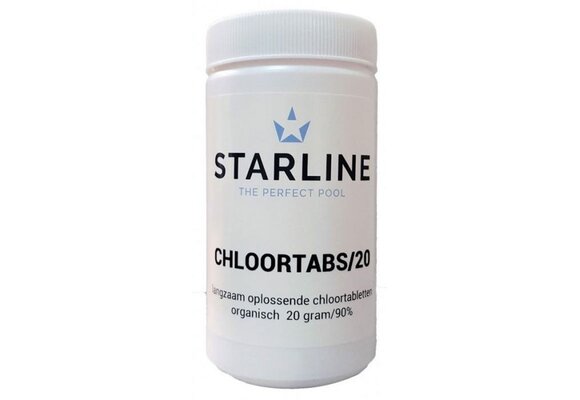 Starline Chloortabs / Chloortabletten 20 Grams 1 Kg