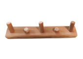 Kapstok 3 haaks Pine