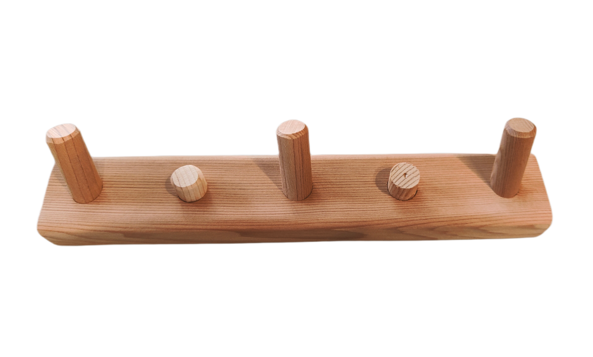 Kapstok 3-haaks model hout