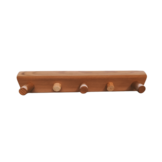 Kapstok 3-haaks model hout