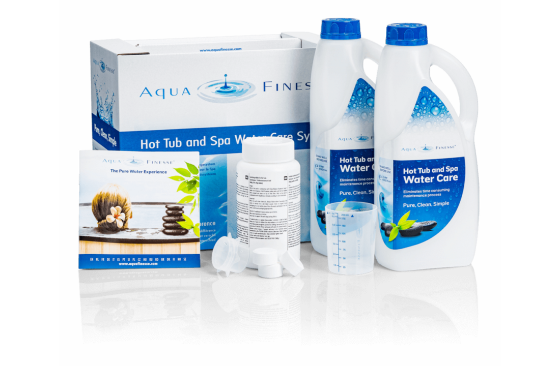 AquaFinesse Spa en Hot Tub Water Care box Nederlandse Markt