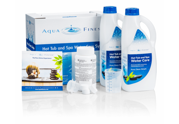 AquaFinesse Spa en Hot Tub Water Care box Nederlandse Markt