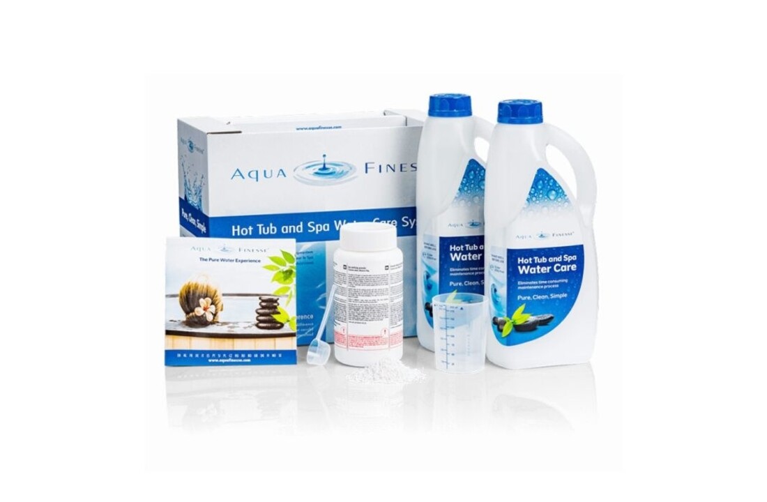 AquaFinesse Spa en Hot Tub Water Care box Nederlandse Markt