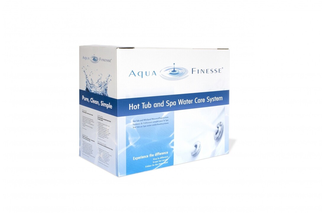AquaFinesse Spa en Hot Tub Water Care box Nederlandse Markt
