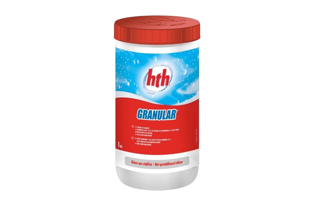 HTH Chloor Granulaat - 1 kg