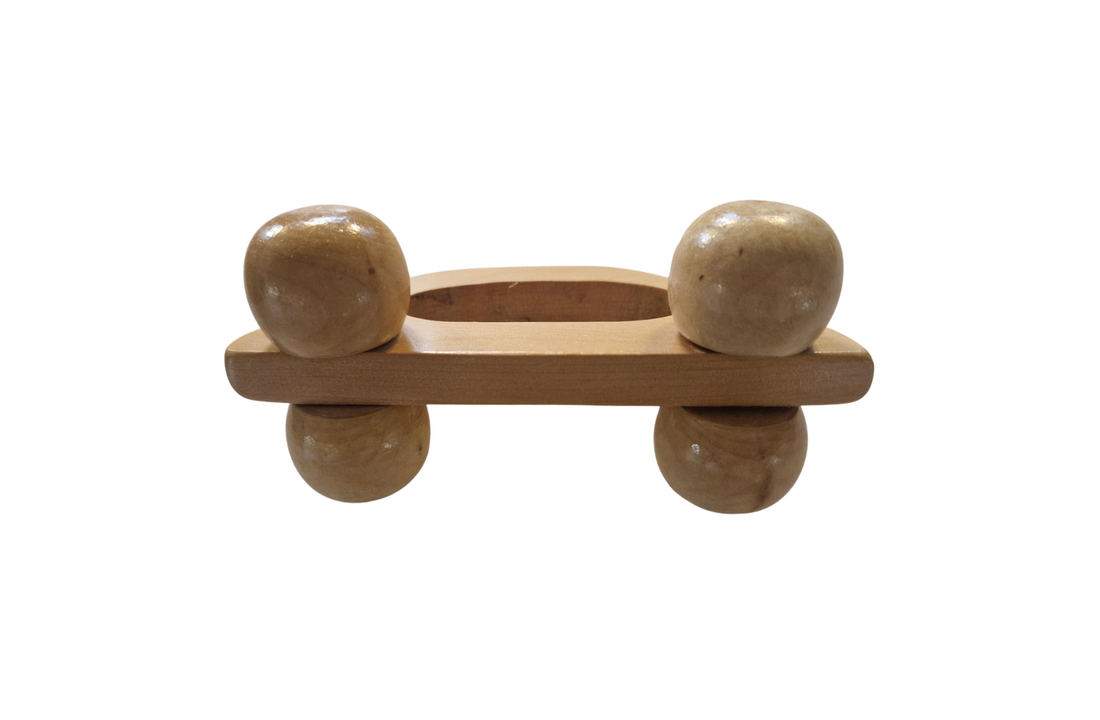Massagerol Auto - houten massageroller