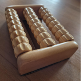Voetmassagerol Grind - massageroller hout