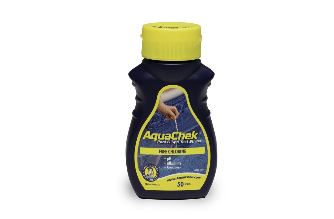 Aquachek Geel 4 in 1 Zwembadwater Testset