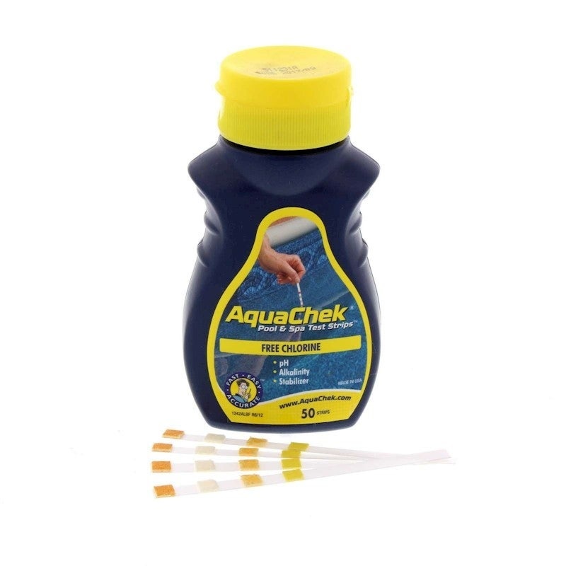 Aquachek Geel 4 in 1 Zwembadwater Testset