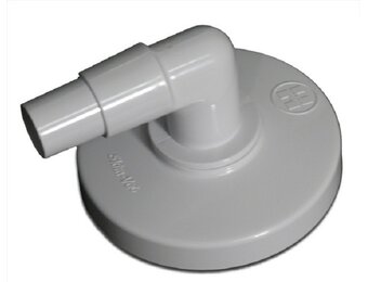 Hayward skim vac  gebogen aansluiting vacuümplaat - 15CM