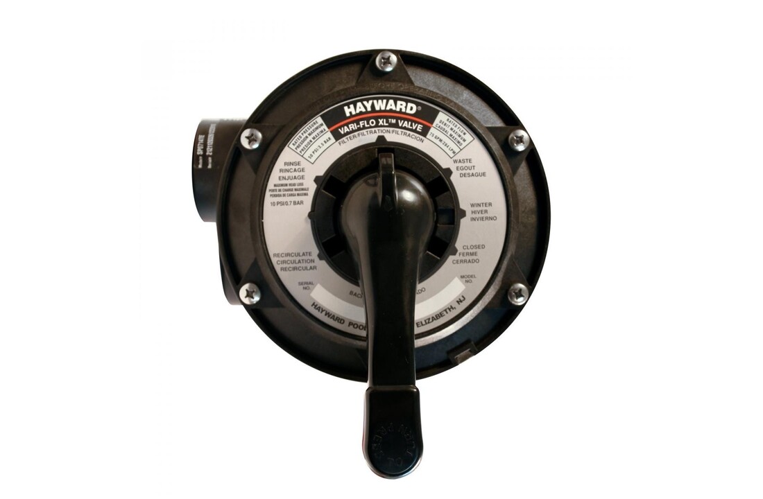 Hayward SP0714T ( E )  Vari-Flo 6-Weg Klep voor Topmount Zwembadfilter
