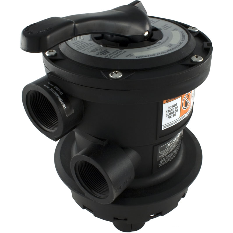 Hayward SP0714T ( E )  Vari-Flo 6-Weg Klep voor Topmount Zwembadfilter