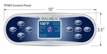 Balboa TP800 Topside Bedieningspaneel