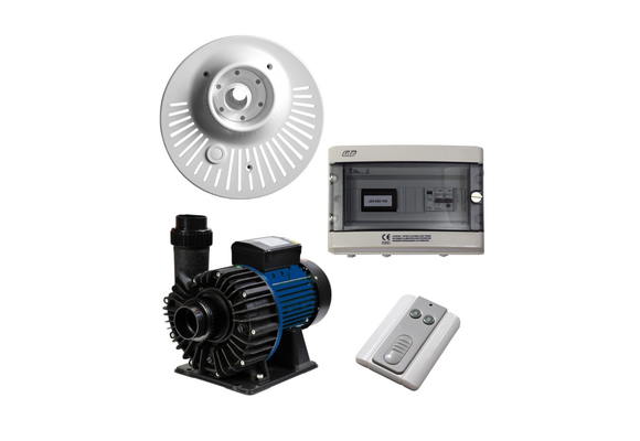 New Jet Vag Jetstream Afbouw set met Pomp 80m3 en 400V