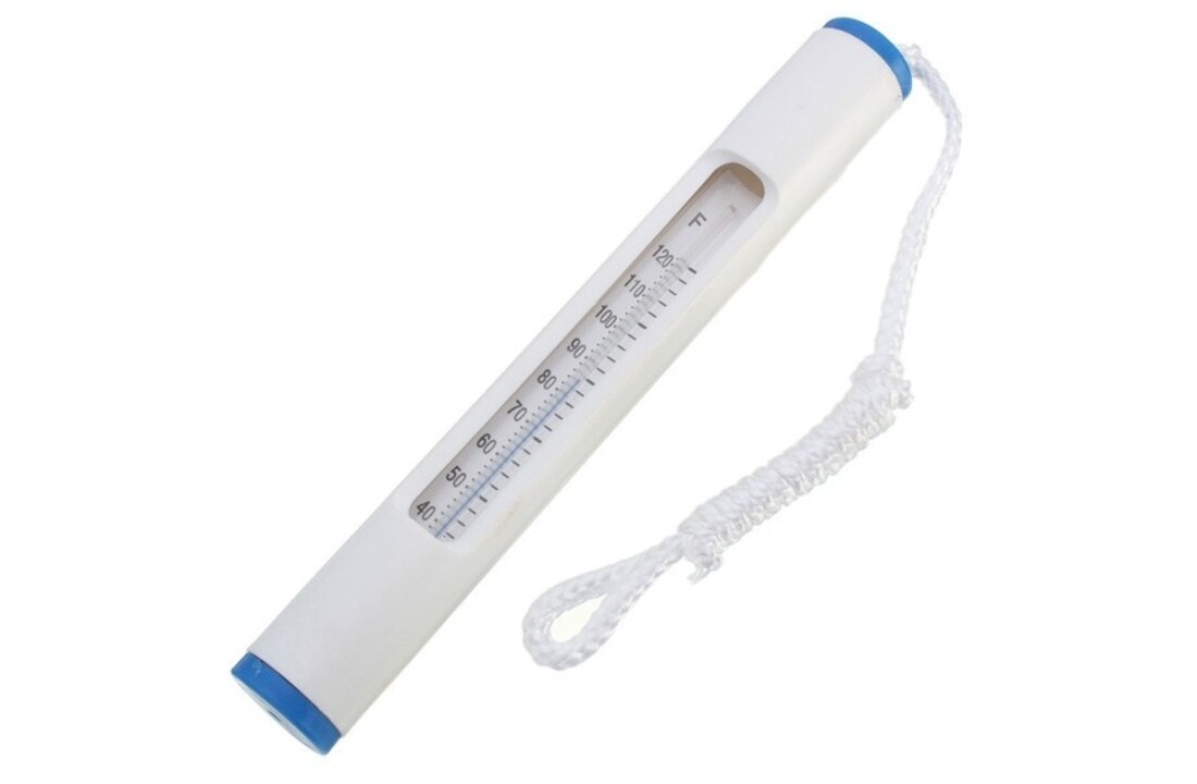 Poolstyle Thermometer Wit