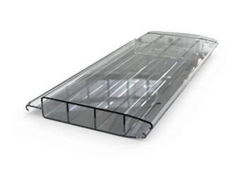 Aquadeck Zwembad Lamellen Polycarbonaat Kleur Transparant
