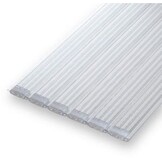Aquadeck Zwembad Lamellen Polycarbonaat Kleur Transparant