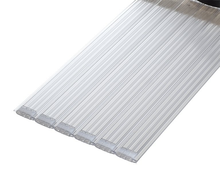 Aquadeck Zwembad Lamellen Polycarbonaat Kleur Transparant