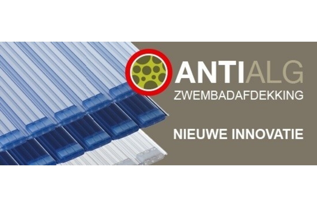 Aquadeck Zwembad Lamellen Polycarbonaat Kleur Transparant