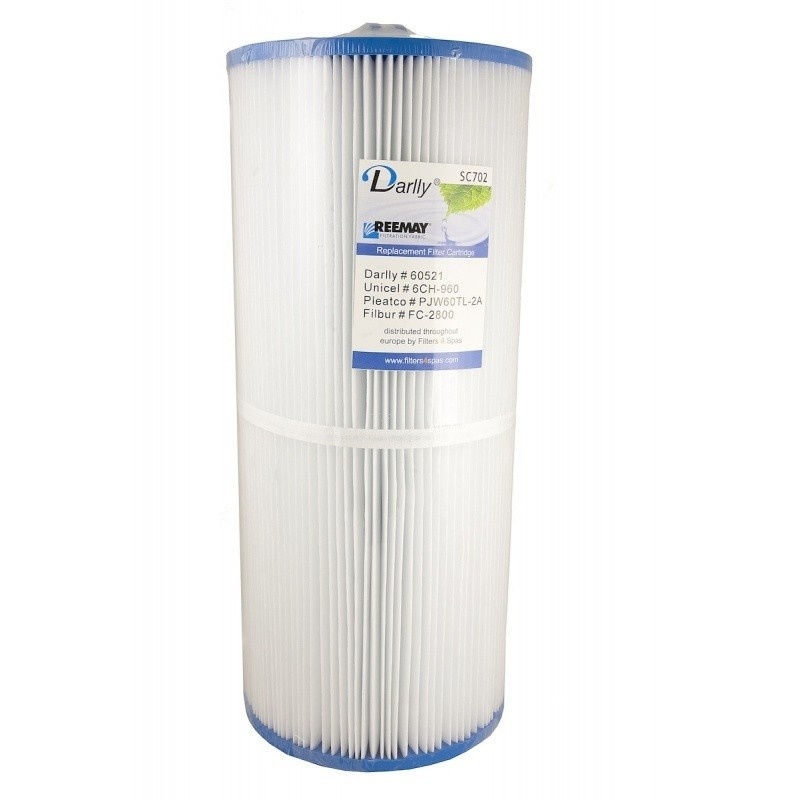 Spa filter Darlly SC702 ( PJW60TL-2A ) 39.4 cm x 17.1 cm