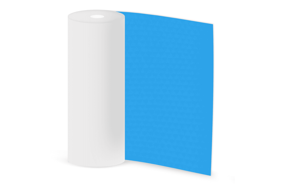 Elbe Sbg 150 Gewapende Zwembadfolie Adria Blauw