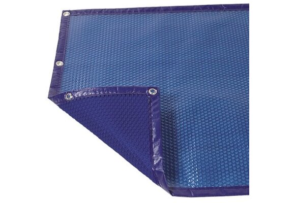 Zomerafdekking Quatro 400 micron Blauw - A vorm
