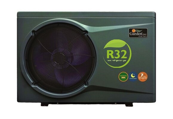 Garden Pac Inverter R32 12.8kW 220v 30-55m3  Zwembad Warmtepomp