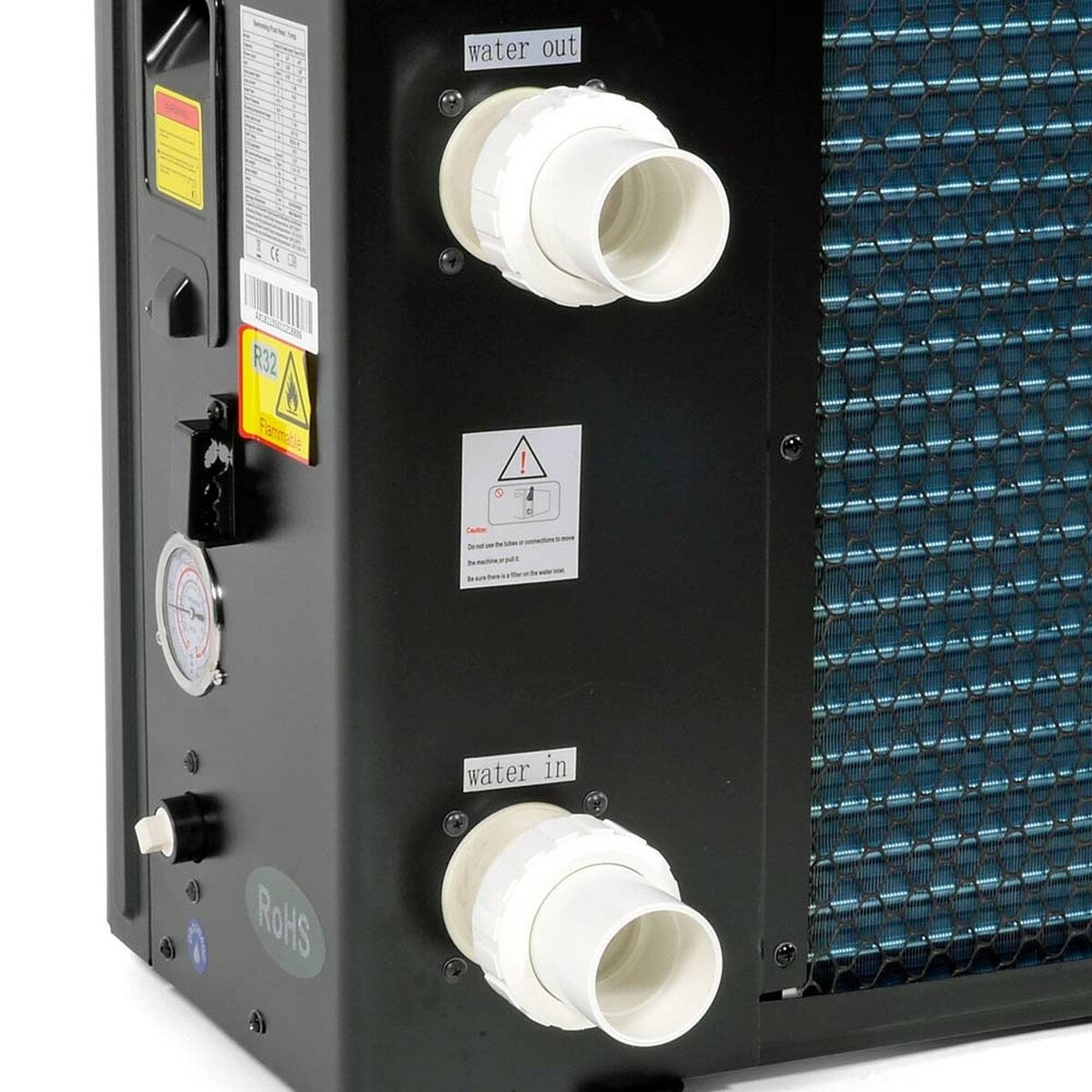 Flotide Zwembad Warmtepomp type A7 25-35 m³, 6.6 kW