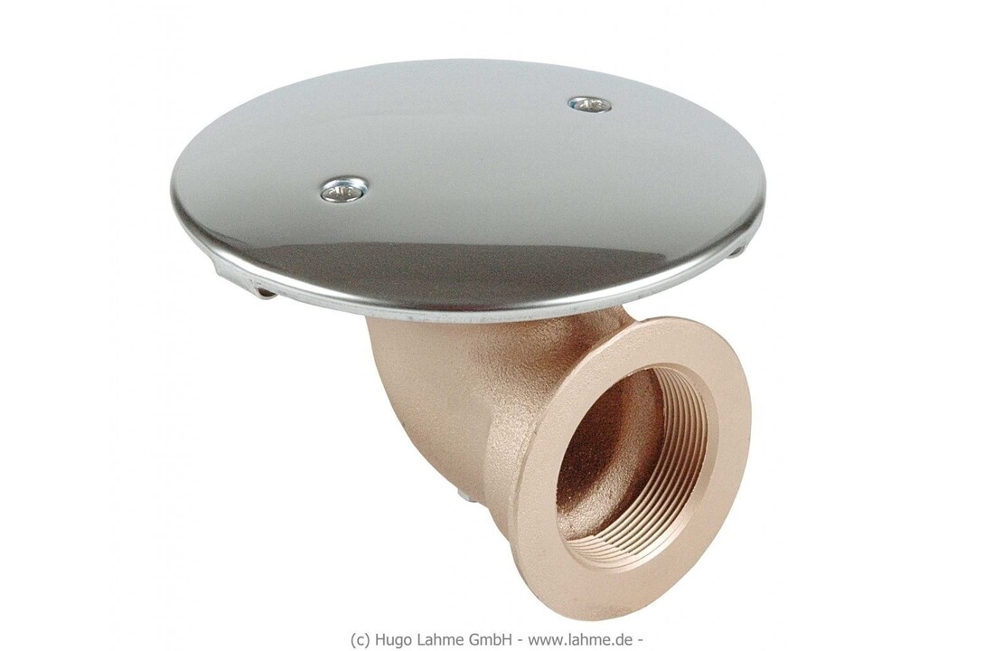 Allfit Bronzen bodemput met anti-wervel deksel