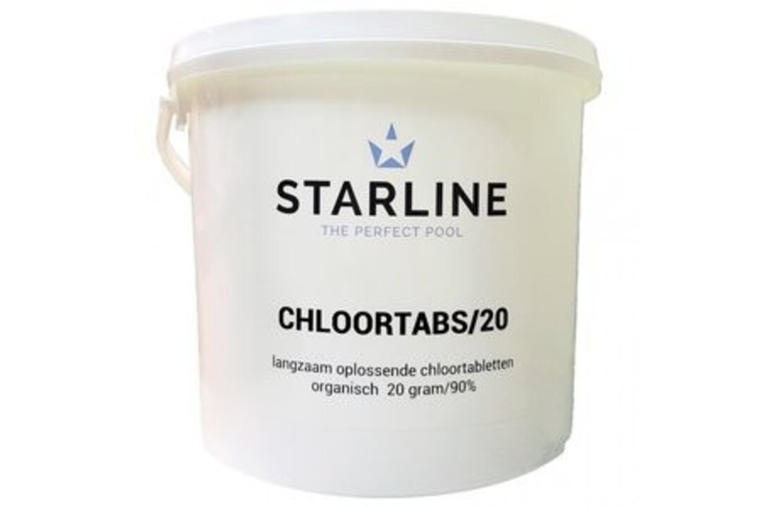 Starline Chloortabs / Chloortabletten 20 Grams 5 Kg