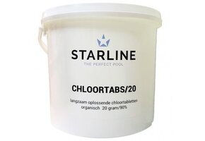 Starline chloortabletten 20 grams - 5 kg