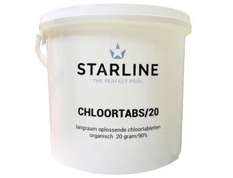 Starline chloortabletten 20 grams - 5 kg