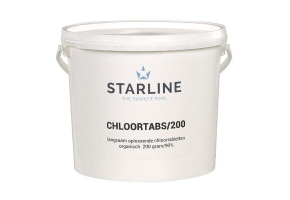 Starline Chloortabs Chloortabletten 200 Grams 10 Kg