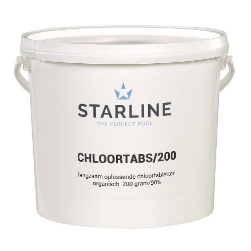 Starline Chloortabs Chloortabletten 200 Grams 10 Kg
