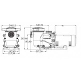 Hayward Max Flo XL Zwembadpomp 17m3/h 230v