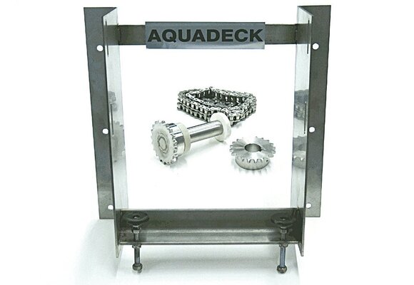Aquadeck Ketting Overbrenging